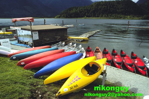 Kayak, Pitt Lake